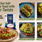 Crystal Sea Salt Avocado Toast with Indian Twists