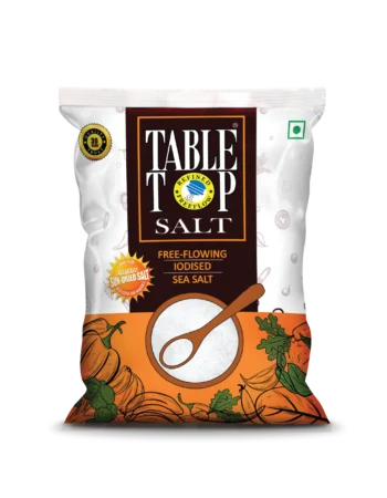 Free-flowing sea salt