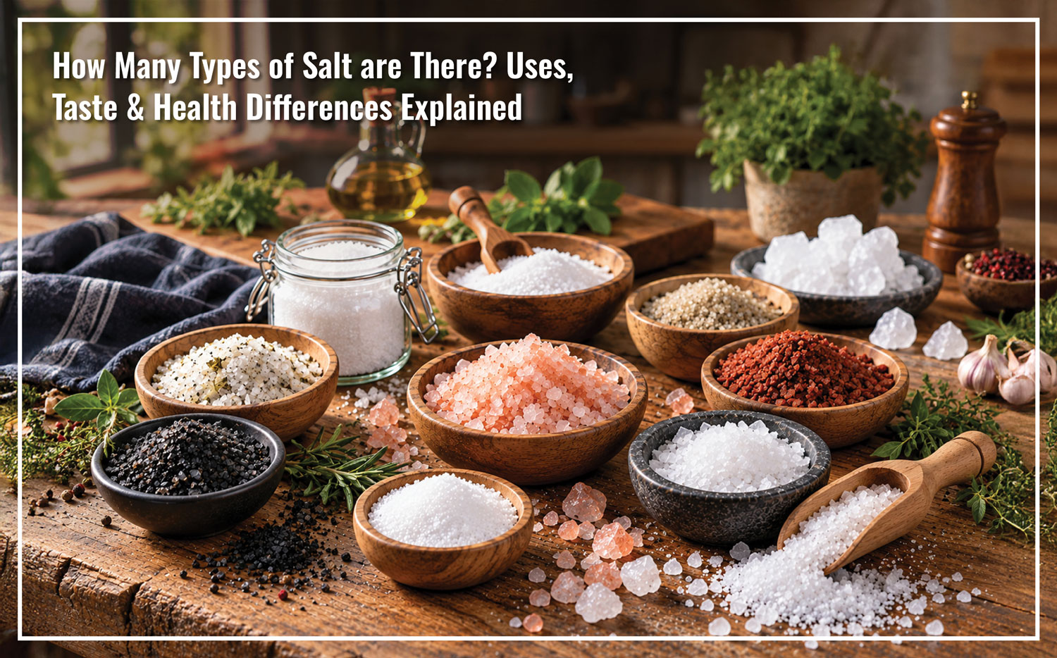 How Many Types of Salt Are There? Uses, Taste & Health Differences Explained