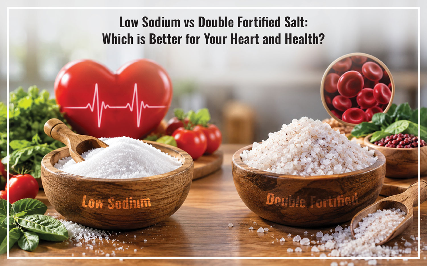 Low Sodium vs Double Fortified Salt: Which Is Better for Your Heart and Health?