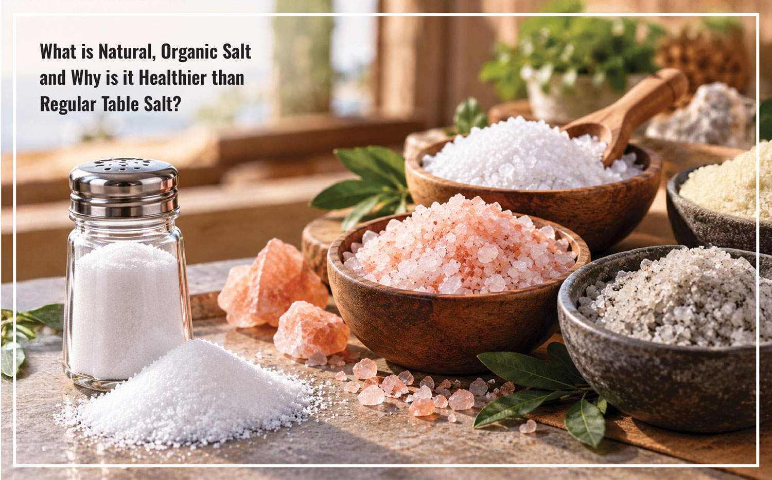 What Is Natural, Organic Salt and Why Is It Healthier Than Regular Table Salt?